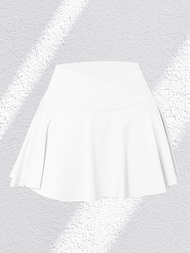 3Pack Dopamine Pockets Tennis Skirts for Women Fitness Skinny Pleated Skirt Outdoors Corset Pockets 