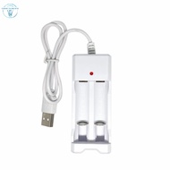 DG USB Rechargeable 2 Slots AAA/AA Fast Charging Battery Charger Short Protection Battery Station