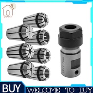 7Pcs ER11 1-7mm Spring Collets with ER11A 5mm Motor Shaft Holder Extension Rod