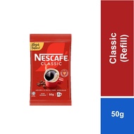 Nescafe Classic Instant Coffee Powder Refill Pack 50g