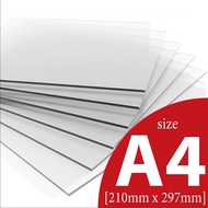 *Size A4* Arcylic Sheet/Papan Perspek/亞克力板-Grade AA
