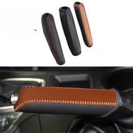 Leather Gears Handbrake Cover Auto Interior Accessories for Mazda 3 Axela Atenza CX-5 CX3 CX-3 CX5 2