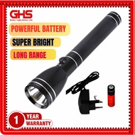GHS Flashlight G3 Outdoor LED Aluminum-Cadmium Super Bright Flashlight WITH POWERBAK