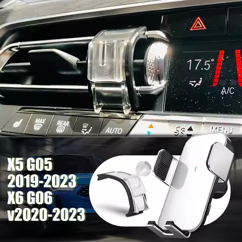 For BMW X5 G05 2019-2023 X6 G06 2020-2023 2021 Car Mobile Phone Holder Special Fixed Bracket Solar M