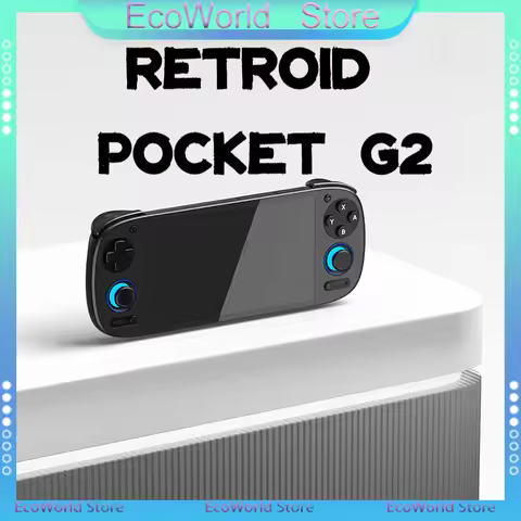 Retroid Pocket G2 Android Game Console 5.5 Inch 1080P AMOLED Screen 5000mAh Hall Effect Joystick Han