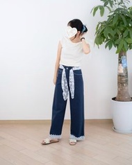 Moci韓國lace腳休閑褲