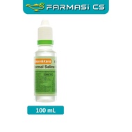 Klean & Kare Normal Saline Solution 100ml EXP:02/2030 [ lens wound Farmasi CS ] Sodium Chloride 0.9%