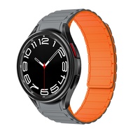 Silicone Strap for Galaxy Watch 7 40mm 44mm/Watch FE 40mm/Watch 6/5/4 40mm 44mm/6 Classic 43mm 47mm/