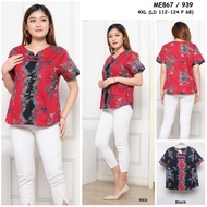 Blouse Batik Blouse Batik Wanita Reg - Jumbo Me867