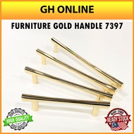 FURNITURE GOLD HANDLE PEMEGANG PINTU KABINET CABINET DOOR HANDLE GOLD HANDLE 7397