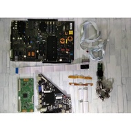 (AC303) Haier LE65U6600U Mainboard, Powerboard, Tcon, Tcon Ribbon, LVDS, Cable. TV Spare Part