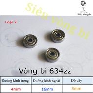 Bearing - bearing 634zz - Standard 4*16*5mm