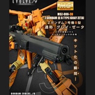 BANDAI 魂SHOP限定 MG 1/100 Z GUNDAM 3號機B型 MSZ-006-3B ZETA GUNDAM III B TYPE GRAY ZETA 灰狼 重砲 Z高達2.0 組裝模型