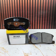FRONT BRAKE PAD DATSUN GO+PANCA MK KASHIYAMA D1351