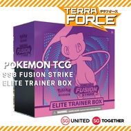 Pokemon TCG SS8 Fusion Strike Elite Trainer Box ETB