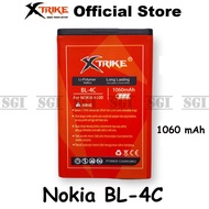 Baterai XTRIKE Double Power Nokia BL-4C BL4C BL 4C 1202 1661 2650 3500 6100 6300 X2-00 X2 C5-03 Batr