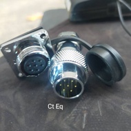 WS 16 7 Pin Plug & Socket Cable panel Mount Connector 7 Pin Plug & Socket
