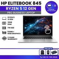 HP EliteBook 845 G9 Ryzen 5 12 Gen 14" Touch Laptop | 32GB RAM DDR5 5600Mhz RAM 1TB SSD 512MB+16GB G