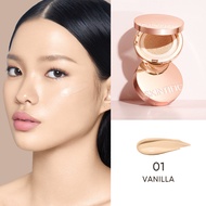 SKINTIFIC Cover All Perfect Cushion High Coverage Poreless Flawless Foundation 24H Long-lasting SPF3