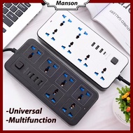 ⚡SG Seller⚡6Ways Multifunctional Socket USB, Multi Socket Power Socket, Expansion Power Board, Electic Extension Adapter