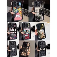 HUAWEI HONOR 90 LITE 200 200 LITE 200 PRO X6 X8 X6B X7C 200 SMART X8B X8C X9B X9C SMART Cartoon Blac