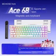 VXE MCHOSE Ace 68 Magnetic  switch Keyboard for RT Esports Games Customization Mechanical Wired Conn