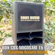 Box speaker cbs 15 inch finishing