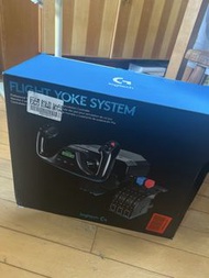 Logitech Flight Yoke System Professional Simulation Controller