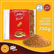 Lotus Biscoff Crumble Caramelized Biscuit Cookies Crumbs Crushed Biscuit Cake Topping Base 750g
