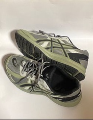 亞瑟士 ASICS JOG-100S 灰綠 軍綠 復古 慢跑鞋 跑鞋 二手