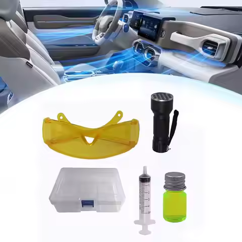 Car Repair Fluorescent Leak Detection Tool Auto Air Leak Conditioning A/C Test Tool R134a UV Gas Ref