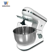 Worldtech เครื่องผสมอาหาร 5 ลิตร Stand Mixer รุ่น WT-SM50 เครื่องตีแป้ง เครื่องตีไข่ แบบตั้งโต๊ะ นวดแป้ง/ผสมอาหาร เครื่องผสมอเนกประสงค์ เครื่องปั่น