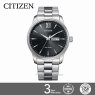 CITIZEN BM8550-81E Eco Drive Solar Black Dial Stainless Steel Case & Strap Men's Watch