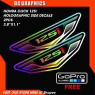 CLICK 125 SIDE DECALS