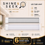 18W PLL 2G11 LED Tube Lamp 1800lm | Bright Flicker-Free Light | Energy Saving | 2 Year Warranty | SG