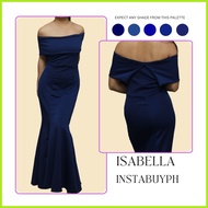 ❀ ◴ ☽ Isabella Dress For Bridesmaids Ninangs Civil Wedding Brides Taytay Supplier