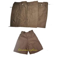 boy scout shorts cotton fabric.school uniform