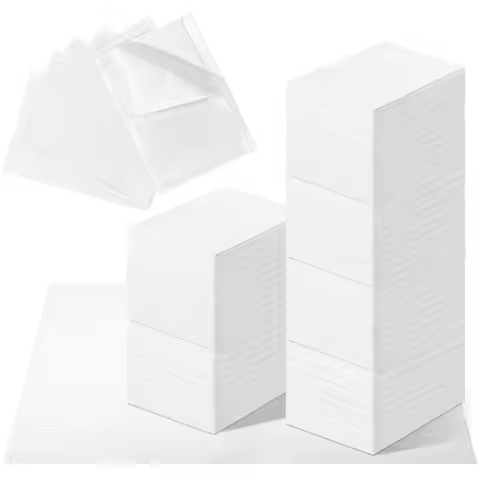 30/50/125/250PCS white Disposable Tattoo Clean Pad Black Tattoo Bib Table Covers Clean Patient Denta