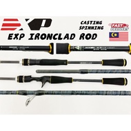 EXP IRONCLAD ROD 6.0ft Spinning / Casting Joran Pancing