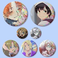 1pc Hetalia Axis Powers World Stars Badges 32/44/58mm Round Cosplay Pin Bag Decor Fans Collect Frien