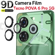 Tecno POVA 6 Pro 5G กล่องใส่แหวนป้องกันเลนส์กล้องถ่ายรูปกล้องโลหะสำหรับ Tecno Pova6Pro 6Pro Tecno Po