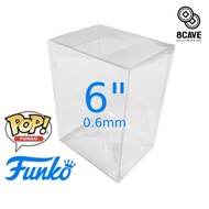 Clear PVC Box Funko POP Protector 6 Inch Size 6 inches 0.6mm Protection Funko POP Display