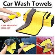 Car Wash Towel Cloth Car Cleaning Dry Cloth Super Soft Car Wash Cloth Care Cloth Coral Fleece Thicke
