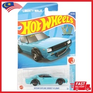 Hot Wheels Nissan Skyline 2000GT-R LBWK Sky Blue hotwheels lbwk kenmeri skyline 2000gtr biru JDM