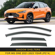 For MG One 4 5 6 EV MG HS ZS GT Car Window Sun Rain Shade Visors Shield Shelter Deflector Cover Frame Sticker Accessories