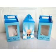 Cupcake box baby boss/custom baby boss cupcake box/custom baby boss cupcake Container
