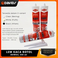 Dowsil Lem Kaca Aquarium Akuarium Silikon Sealant Sealent Silent Silicone  Asam