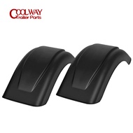 【sought-after】 High-Density Abs Axle Trailer Fender Black Mudguard RV Parts Car Camper Accessories C