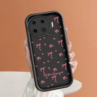 MERAH Casing hp For Tecno Spark 20 Pro Plus Case Kesing Protect Phone TY DLJ C8-2836 Pink Ribbon