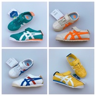 Children Shoes Classic Leather Fabric onitsuka Tiger MEXICO66 Soft-Soled Velcro Lightweight Parent-Child Children's Shoes Sports Shoes Unisex